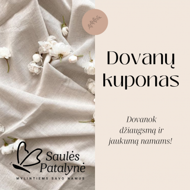 Dovanų kuponas - SaulesPatalyne.lt