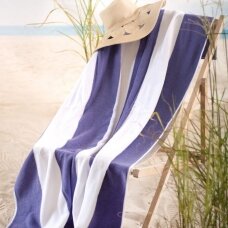 Medvilninis paplūdimio rankšluostis ZEBRA (violetinis)