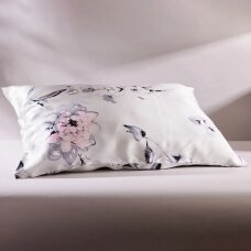Mulberry šilko pagalvės užvalkalas FLOWER PASTEL 21 momas (M/M)