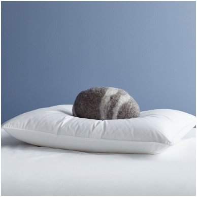 Žąsų pūkinė pagalvė su tiku (90%-pūkų, 10%-plunksnų) EXCLUSIVE ULTRA , 50x70 cm 2