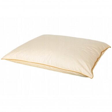 Žąsų pūkinė pagalvė su tiku (70%-pūkų, 30%-plunksnų) LUX ULTRA , 50x70 cm 1